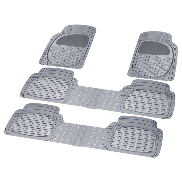 Bộ Thảm Lót Sàn Ô Tô PACKY PODA 6123-6117 Màu Xám 7 Chỗ - Nhập Khẩu Chính Hãng