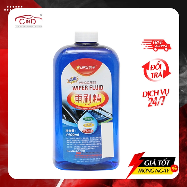 Nước Châm Kính Ô Tô Đậm Đặc OUFU AF-1213 1.1l - Nhập Khẩu Chính Hãng