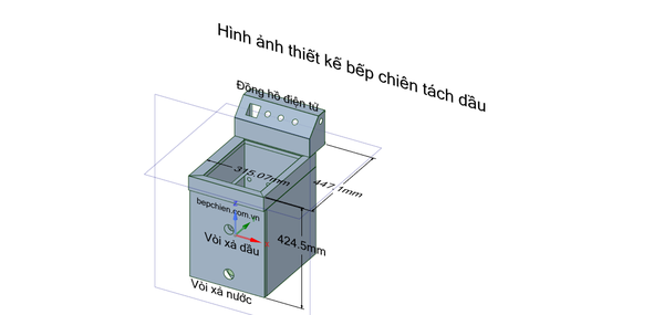 Bếp Chiên tách dầu 6 lít