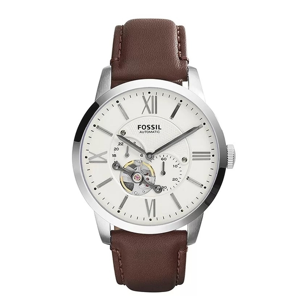 Đồng Hồ Nam Fossil ME3064 Automatic Lộ Cơ Mốc 7 Giờ Dây Da 44mm KUNKUN ...