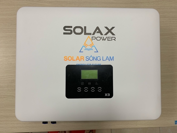 Inverter hoà lưới năng lượng mặt trời 3P- SOLAX - X3-5.0 MIC+ DC SWITCH, WIFI