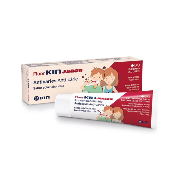 kem-danh-rang-fluor-kin-junior-vi-cola-cho-tre-em-6-12-tuoi-75ml