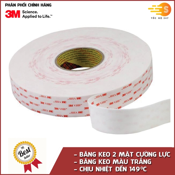 bang-keo-cuong-luc-mau-trang-3m-kho-10mm-x-33m-vhb-4945-10