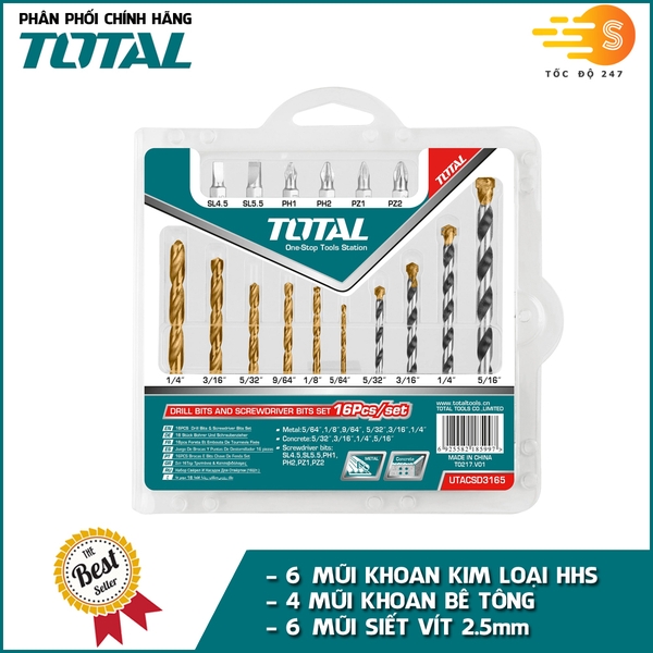 bo-mui-khoan-kim-loai-khoan-be-tong-va-bat-vit-16-chi-tiet-total-ttacsd3165-do-c
