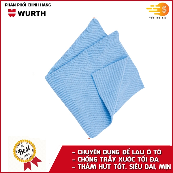 khan-lau-o-to-chuyen-dung-chong-tray-xuoc-microfiber-wurth-40x40cm-nhieu-mau