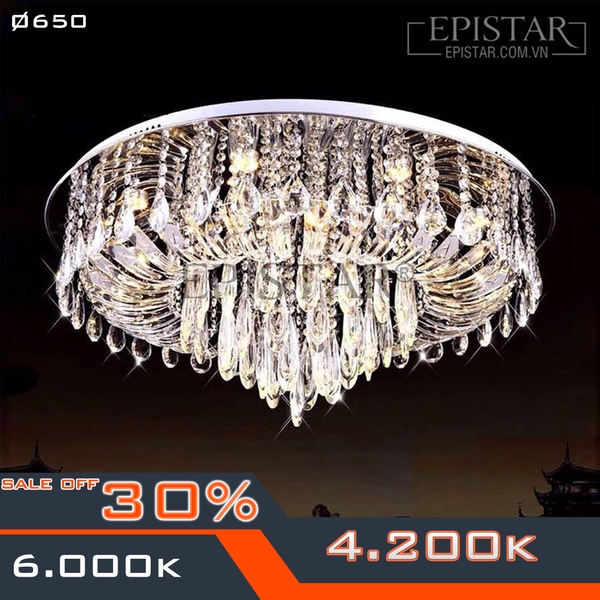 Đèn mâm pha lê Epistar SEM-1053