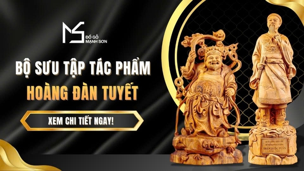 Tượng hoàng đàn, dấu ấn đặc biệt trong không gian sống