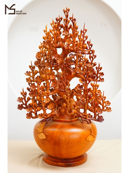 ĐÁNH GIÁ BÌNH MAI GỖ HƯƠNG ĐÁ