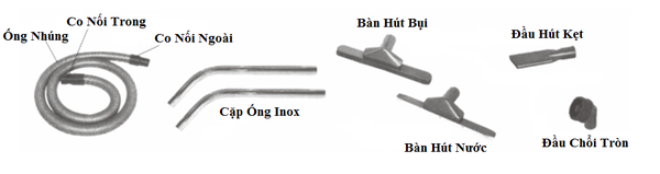  phụ kiện Máy hút bụi công nghiệp Hiclean HC678