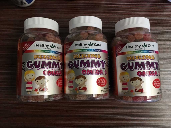 Kẹo Gummy Bổ sung Dầu Cá và Vitamin các loại - 4