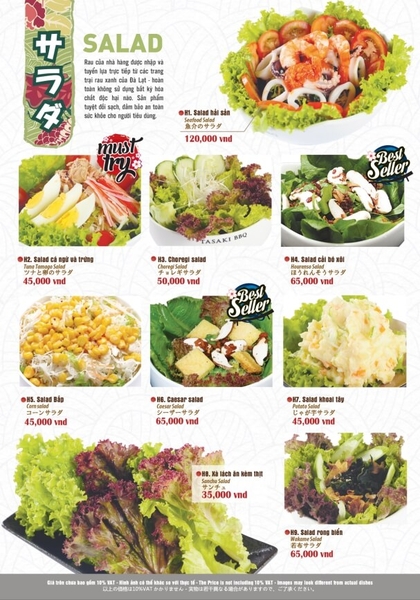 Menu VB Food Hồ Chí Minh - 1