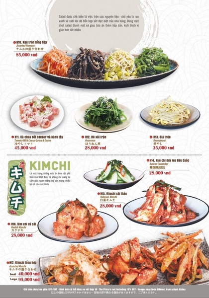 Menu VB Food Hồ Chí Minh - 2