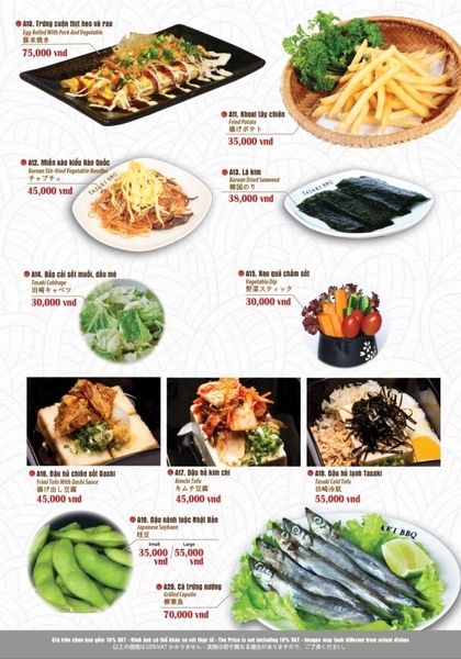 Menu VB Food Hồ Chí Minh - 4