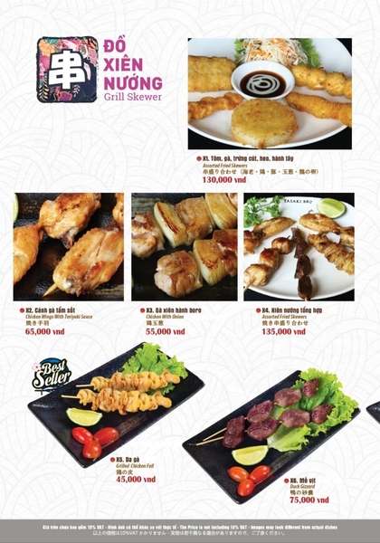 Menu VB Food Hồ Chí Minh - 5