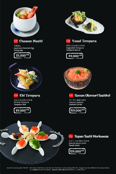 Menu VB Food Hà Nội - 10