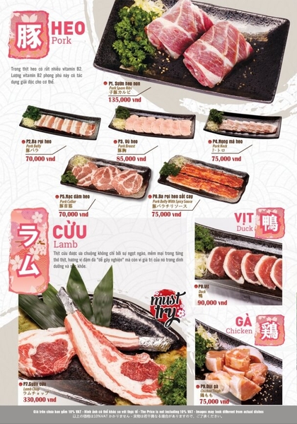 Menu VB Food Hồ Chí Minh - 16