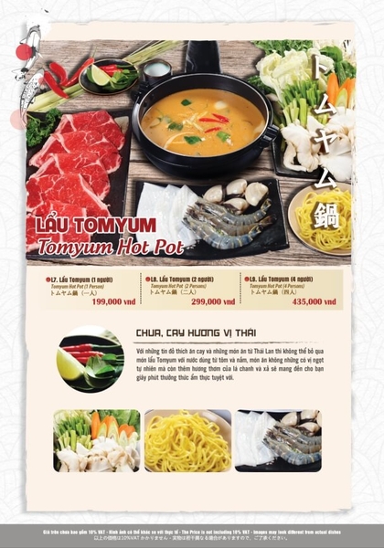 Menu VB Food Hồ Chí Minh - 22