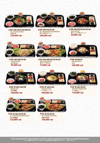 Menu VB Food Hồ Chí Minh - 29