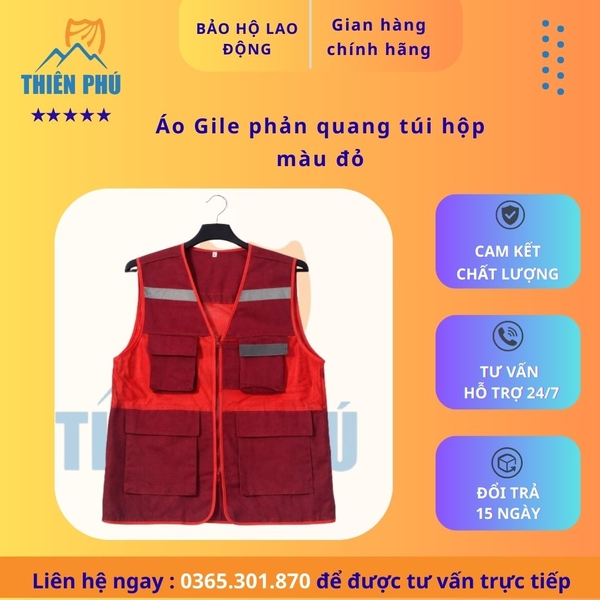 ao-gile-phan-quang-tui-hop-mau-do