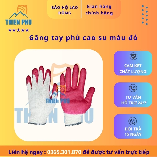 gang-tay-phu-cao-su-mau-do