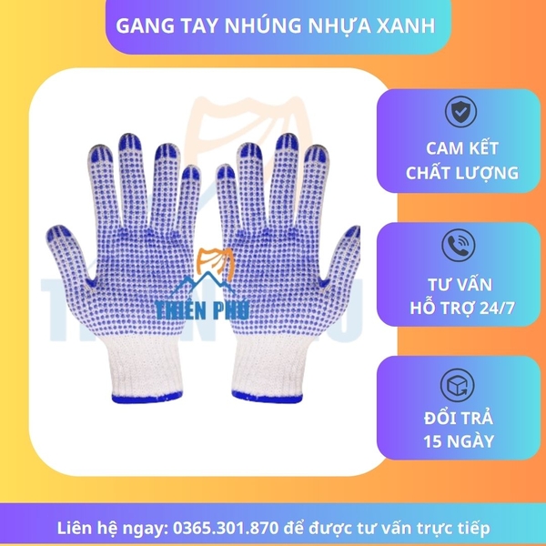 gang-tay-nhung-nhua-xanh