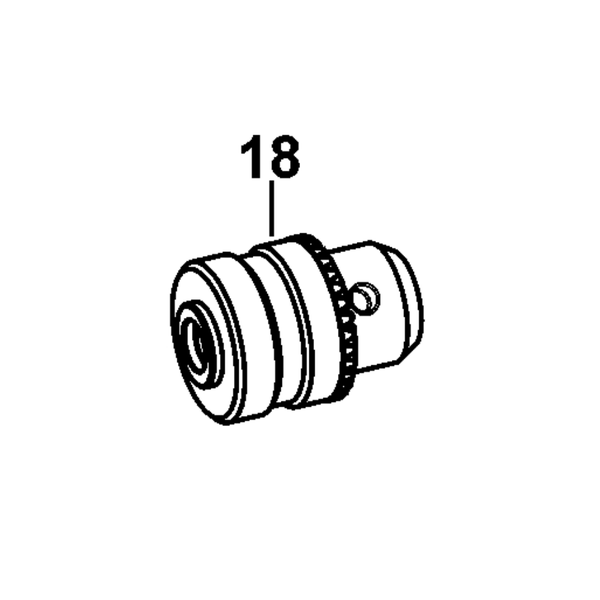Đầu kẹp dùng cho máy khoan động lực STEL142, KR704RE - No.18 330033-23