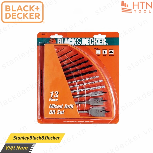 Bộ mũi khoan khoét gỗ 13 chi tiết 50613G