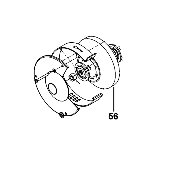 Đá mài dùng cho máy mài bàn 2 đầu Dewalt DW752R - No.56 5140013-92