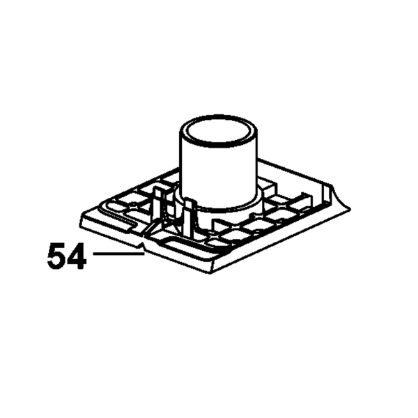 Chân đế dùng cho máy bào Dewalt D26676 - No.54 663307-00