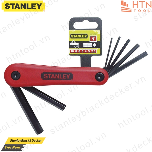 Lục giác gập MET 7 chi tiết Stanley 69-262