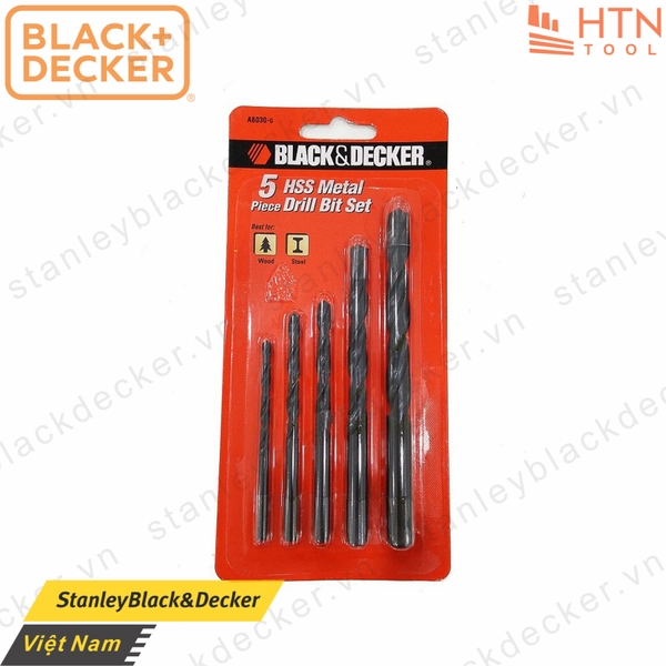5 mũi khoan sắt HSS A8030G