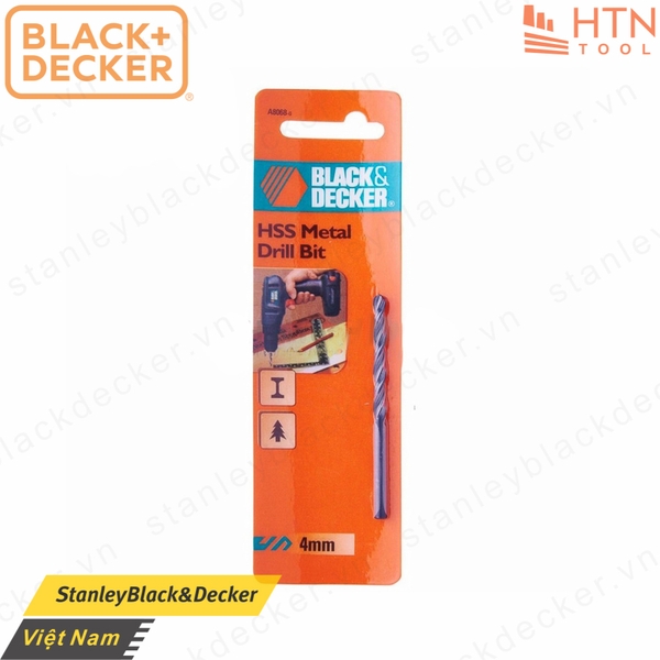 Mũi khoan sắt 4.0mm HSS A8068