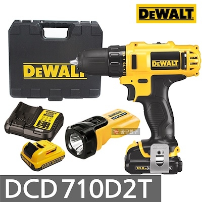 DCD710D2T-KR  MÁY KHOAN VẶN VÍT PIN DEWALT