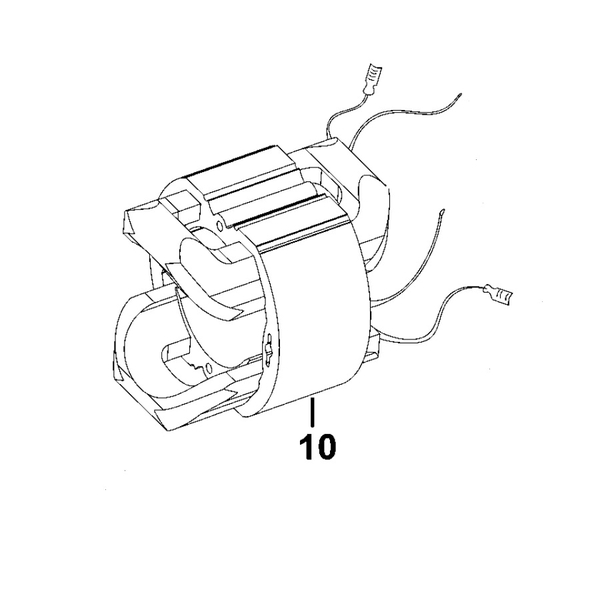 Bộ Stator dùng cho máy mài góc Dewalt D28490, D28491 - No.10 N310019