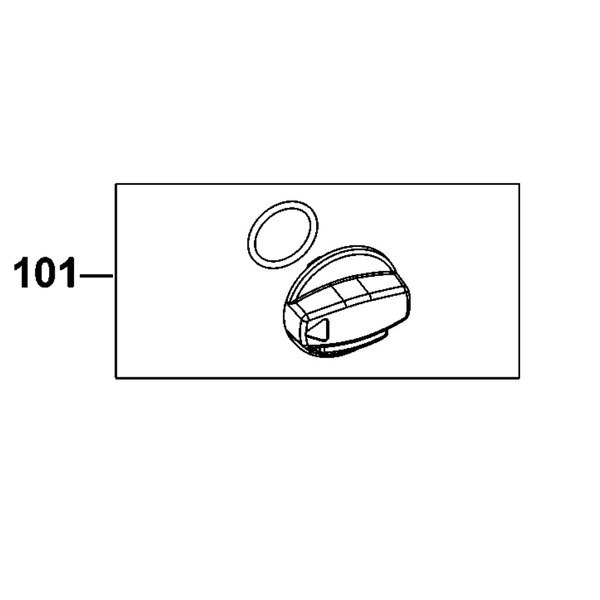Bộ nút chỉnh chức năng cho máy khoan D25032-B1 - No.101 N417861