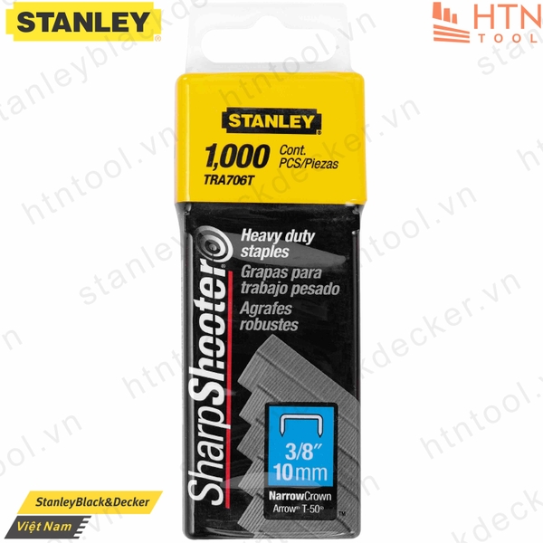 Bấm kim gim 3/8 Stanley TRA706T