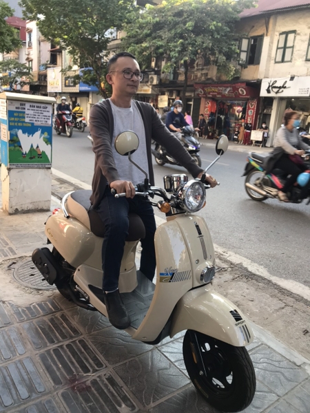 xe crea 50cc - Xe điện Lan Anh