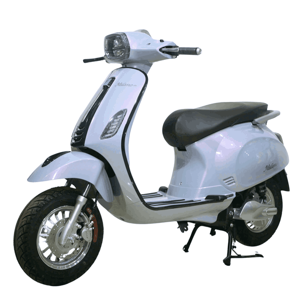 Xe máy điện Saki Milano.Ev đèn vuông