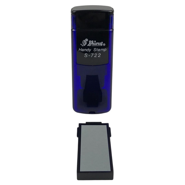 Dấu Shiny S722 38x14mm trắng
