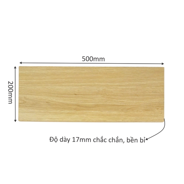 Tầng gỗ KG50120/KG50140 500x200x17mm