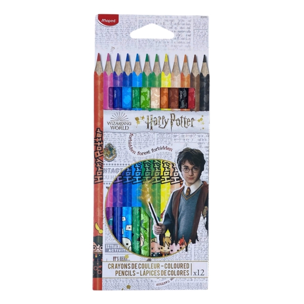 Bút chì màu Maped Harry Potter 12 màu (12)