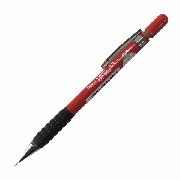 Bút chì bấm Pentel A313-B đỏ (12)