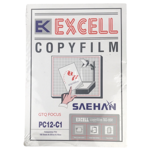 Phim chiếu Excell PC12-C1 29.7x21cm 100 tờ A4