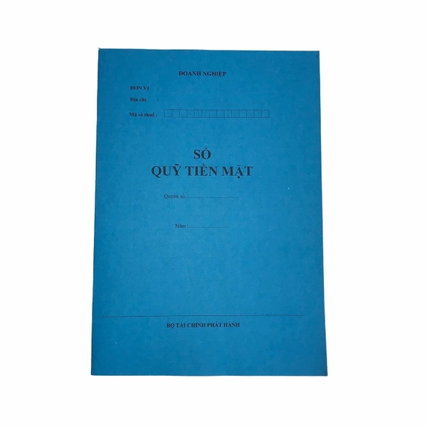 Sổ quỹ tiền mặt DN có MST 100 tờ (50)