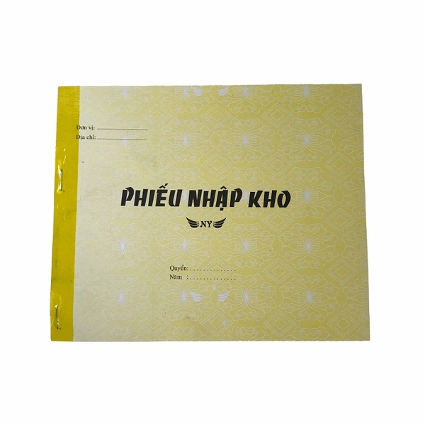 Phiếu nhập kho NY 16x20cm 3 liên 50 bộ không đế A5 (5/60)