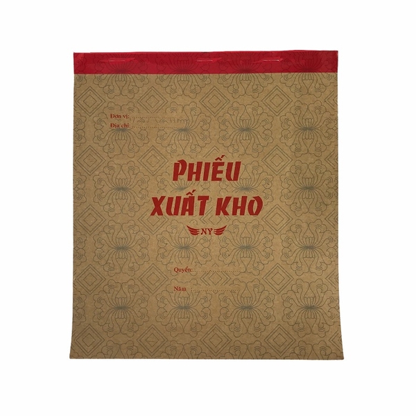 Phiếu xuất kho NY 20x25cm 3 liên 50 bộ không đế A4 (5/40)