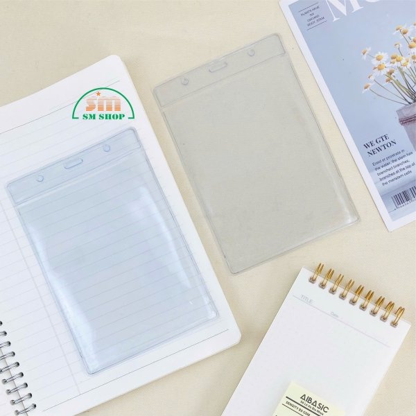 Bao đựng thẻ hội nghị dẻo 11x16cm (100)