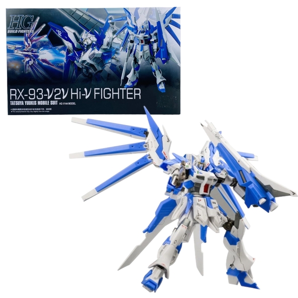 Mô hình Gundam HG 41242005 - RX-93-V2V Hi-V Fighter xanh dương