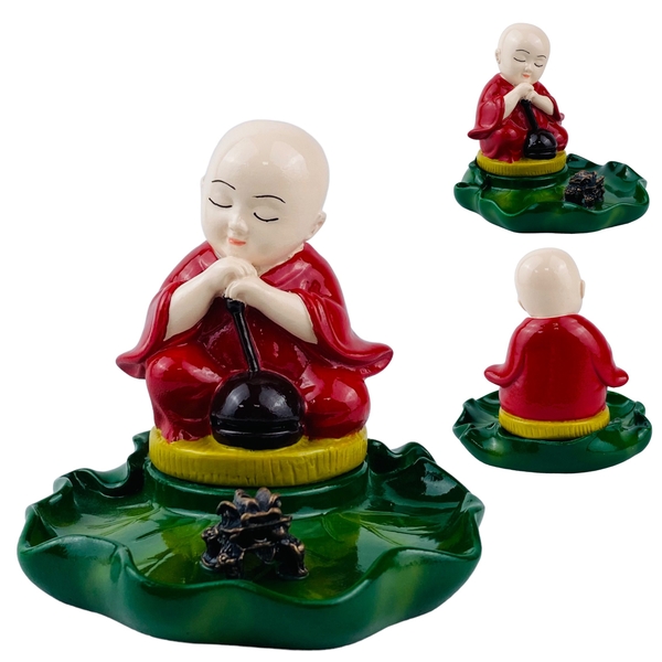 Tượng chú tiểu ngồi đài sen 41051689