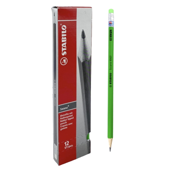 Bút chì gỗ Stabilo Swano 4907 HB xanh lá
